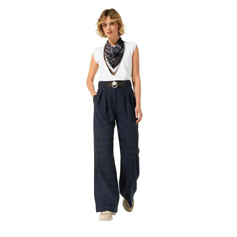Caroline Biss pantalon femme bleu 4590/21