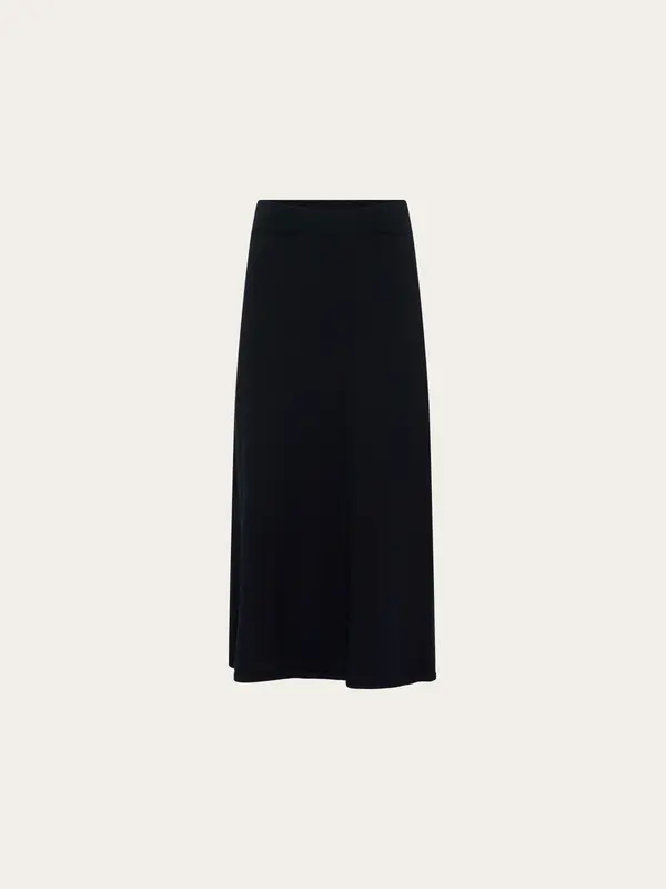 Cashmere skirt - Black Jet