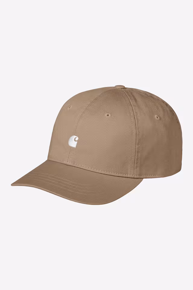 Casquette Carhartt Wip MADISON LOGO CAP Leather White