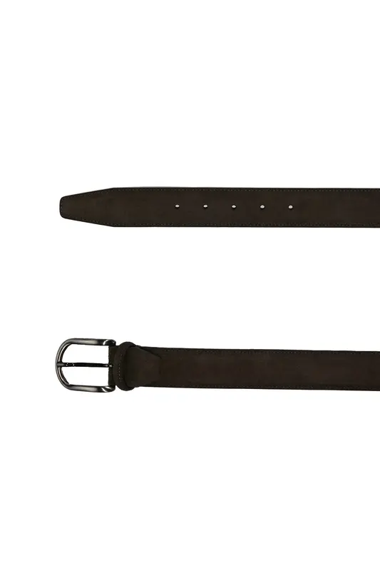 Ceinture en Daim - MARRON