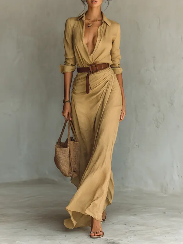 Céleste - Élégante Robe Maxi