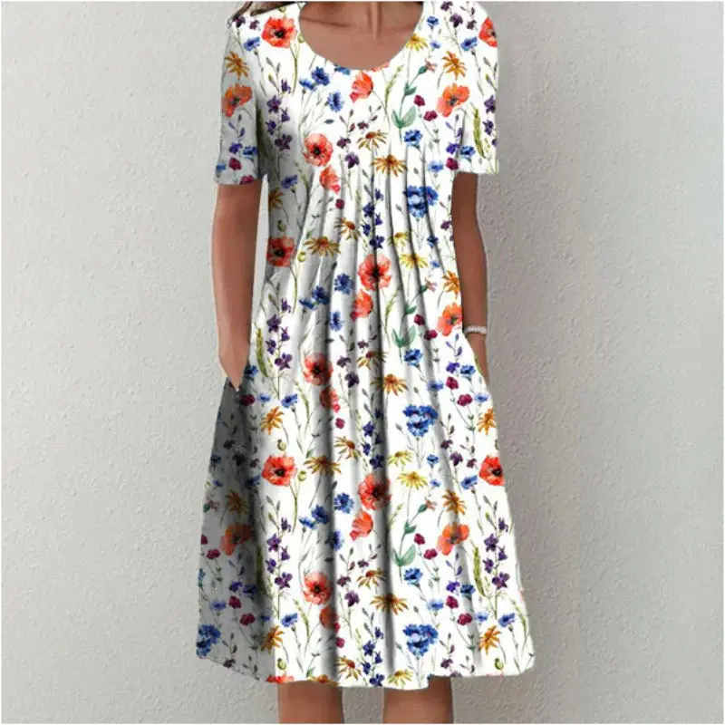 Celeste - Robe Midi Aérée Élegante