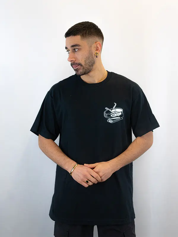 CGRTTS T-Shirt oversize Ashtray couleur noir