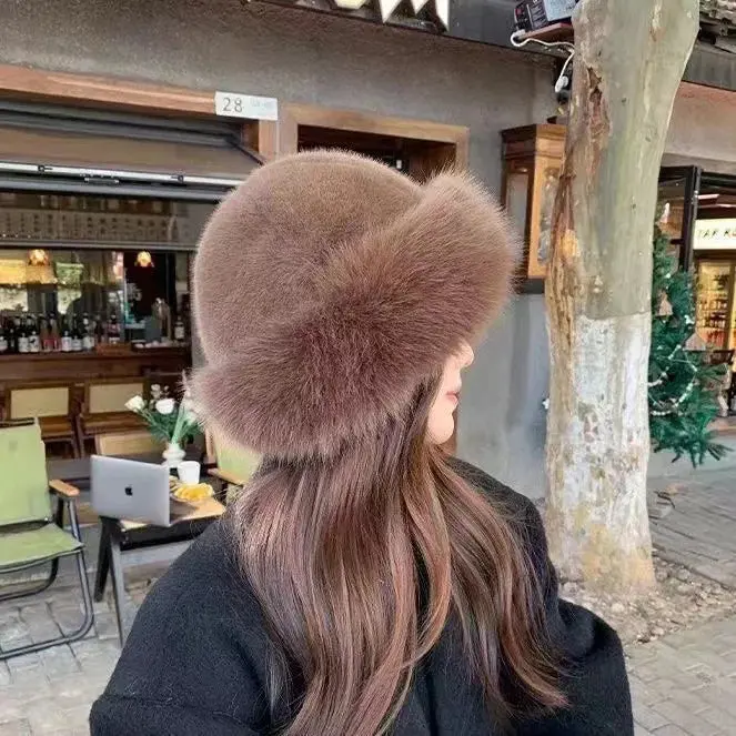 Chapeau en fourrure élégant