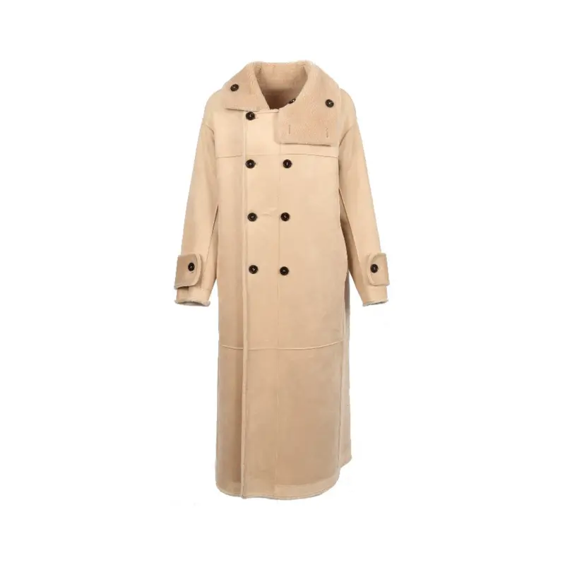 CHARLOTTE (REF. 65286) CAFE - MANTEAU RÉVERSIBLE EN LAINE