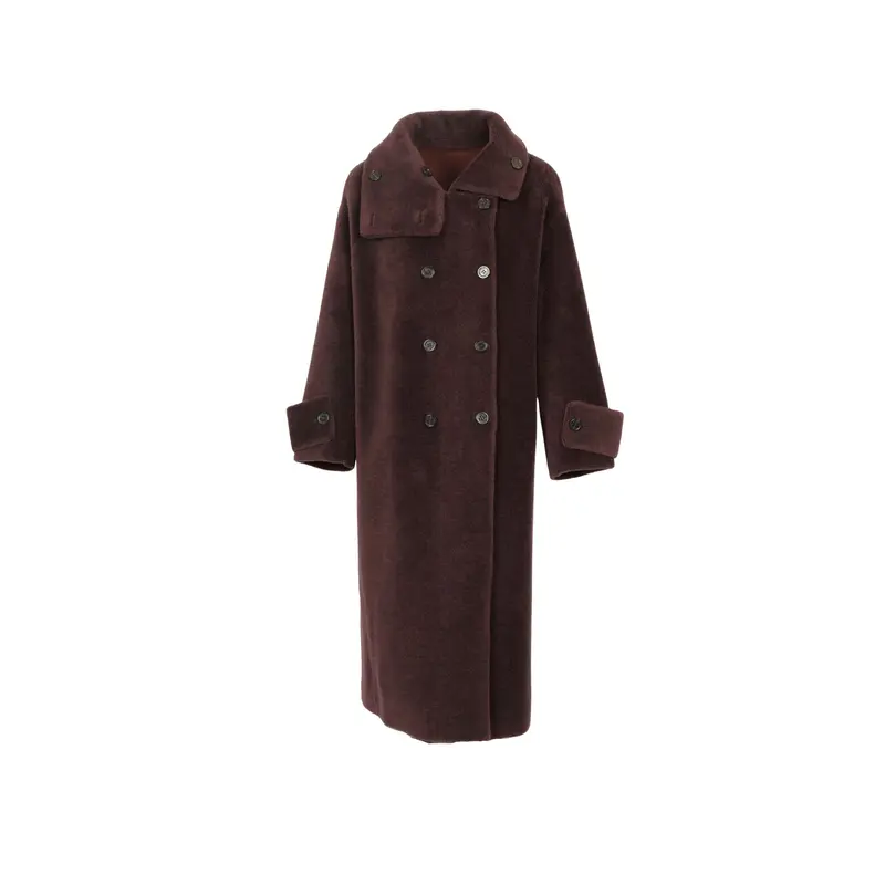CHARLOTTE (REF. 65286) PORTO - MANTEAU RÉVERSIBLE EN LAINE