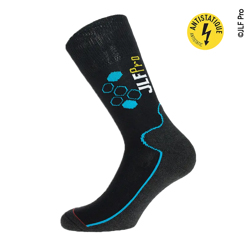 Chaussettes de travail worker anti-fatigue tige normale JLF PRO