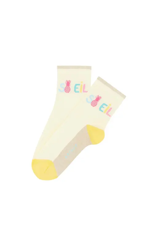 Chaussettes en coton - Ananas Vanille