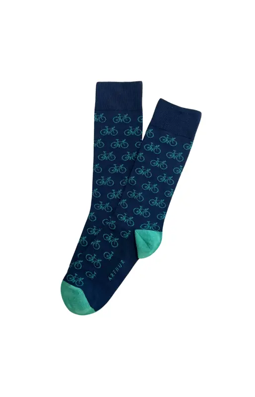 Chaussettes en coton - Vélo Marine