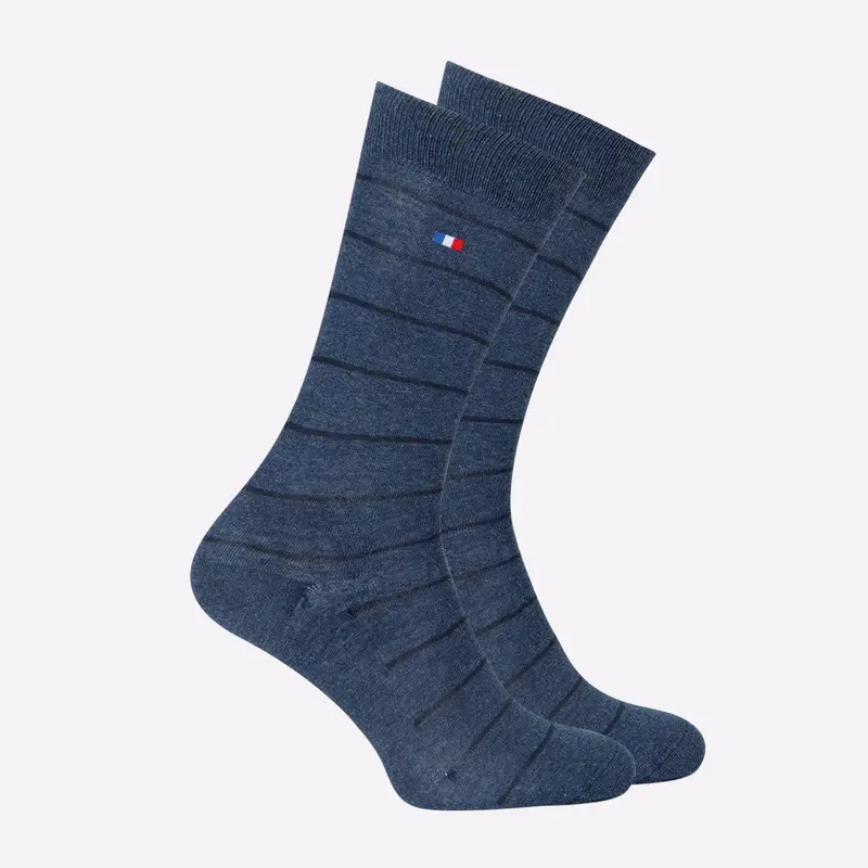 Chaussettes mi-hautes homme Coton Peigné Eminence