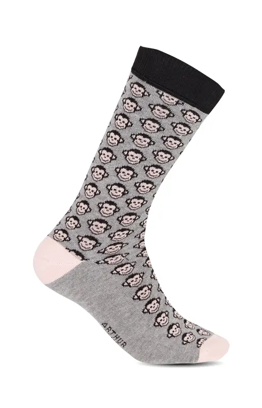 Chaussettes Monkey - Gris