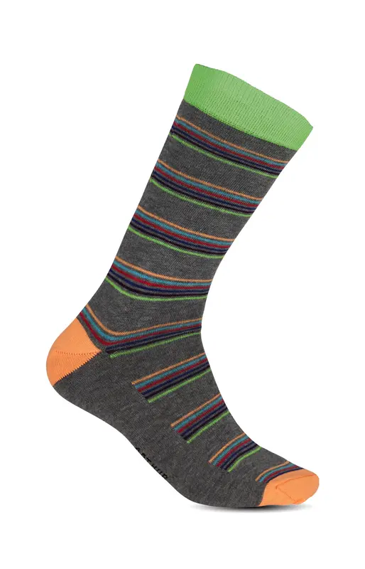 Chaussettes Rayé - Gris
