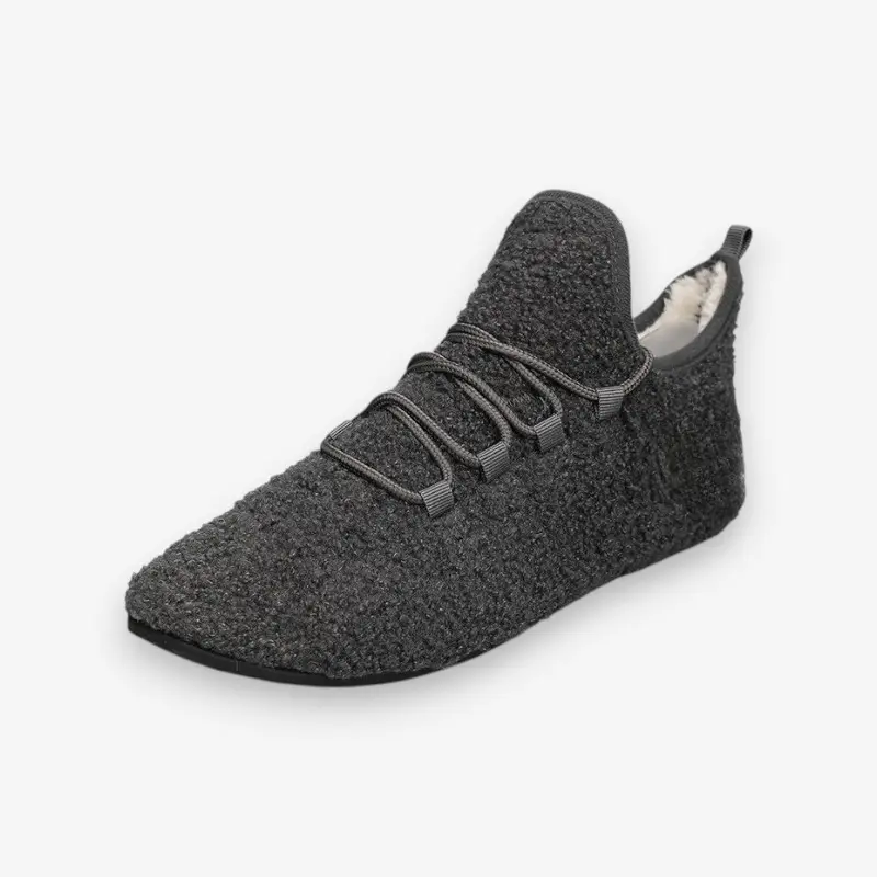 Chaussons d’intérieur homme à lacets