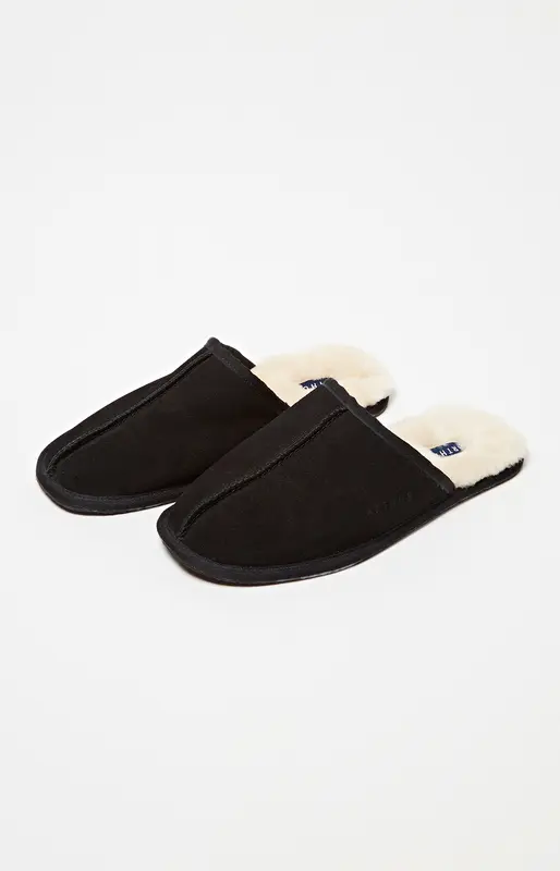 Chaussons - Laine Noir