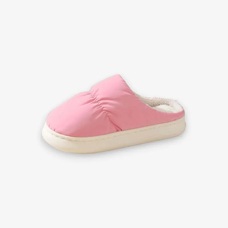 Chaussons slip-on bout rond