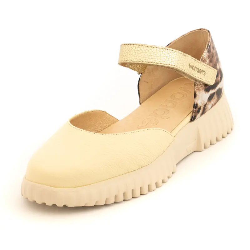 Chaussure basse WONDERS Femme A-4412 vanille