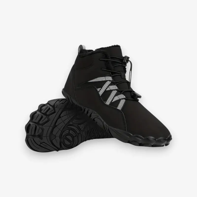 Chaussures à bout rond avec bande élastique réglable
