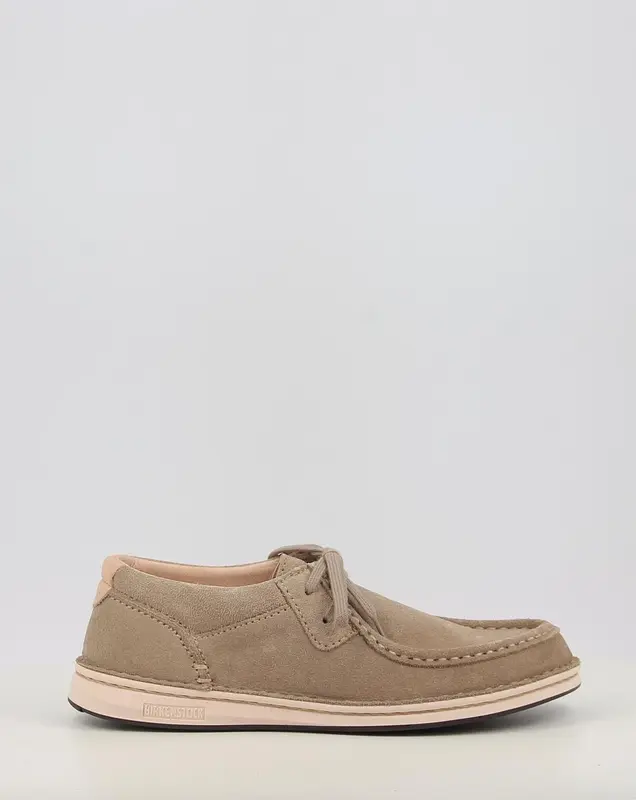 Chaussures bateau BIRKENSTOCK PASADENA LEVE TAUPE taupe