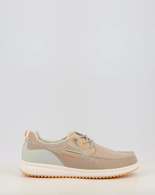 Chaussures bateau WALK IN PITAS BAY sable