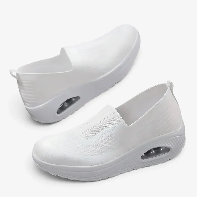 Chaussures compensées femme à enfiler