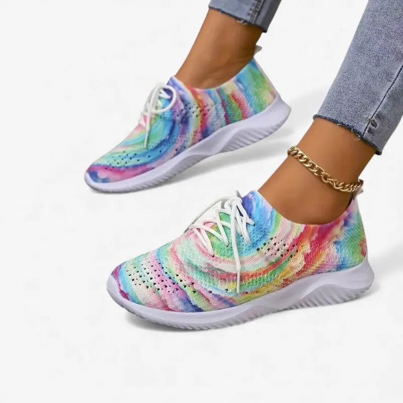 Chaussures femme bout rond lacets semelle antidérapante