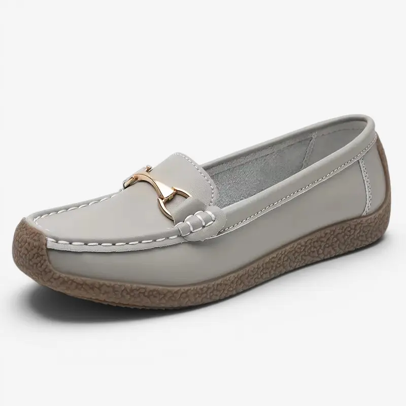 Chaussures plates pour femme avec design à enfiler