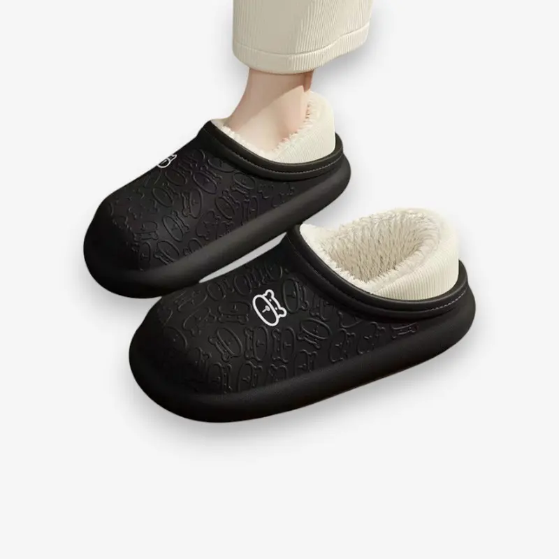 Chaussures slip-on femme semelle plate bout rond