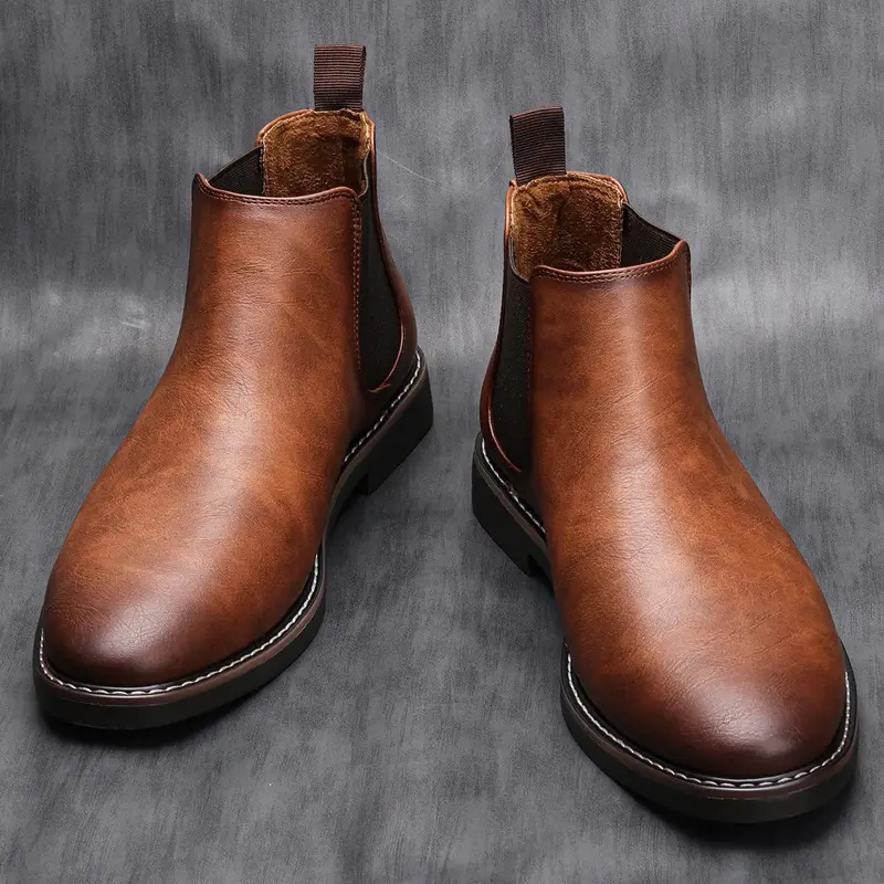 Chelsea boots homme Axis-01, élégance intemporelle et confort