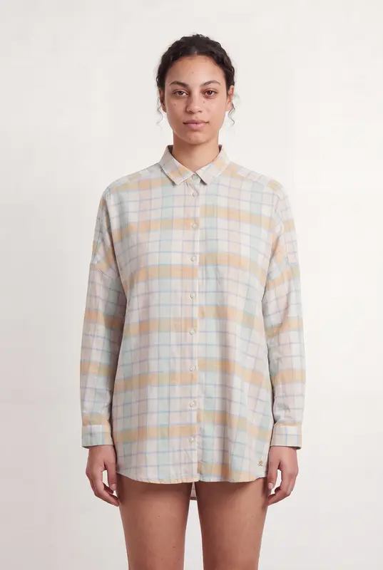 Chemise à Carreaux Multicolore - Taille L/40