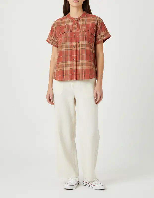 Chemise à Manches Courtes Multicolore - Taille S/36