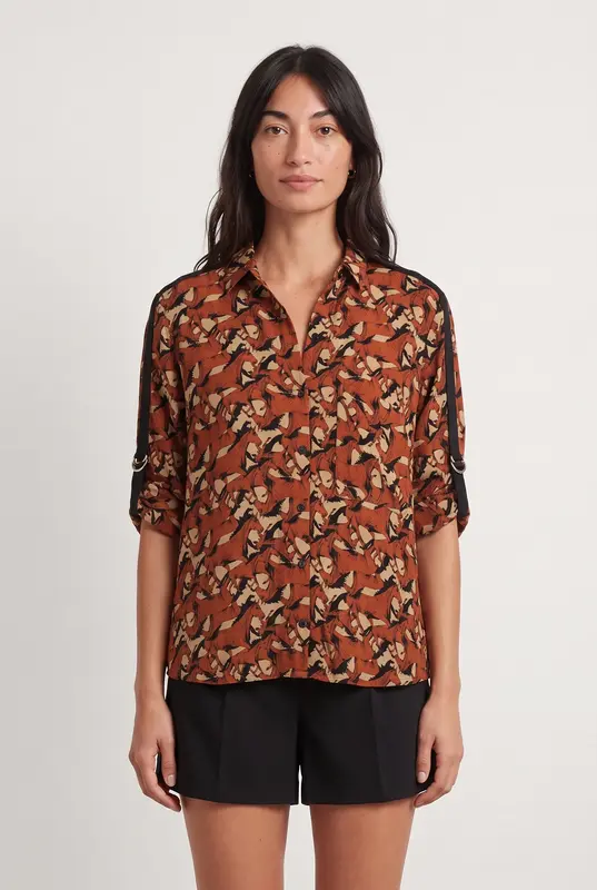 Chemise à motifs - Taille M/38