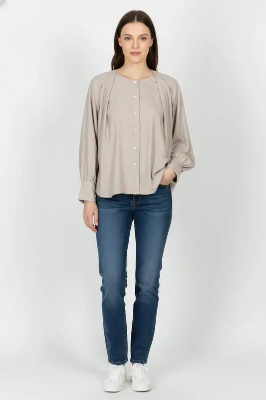 Chemise Beige - Taille XL/42