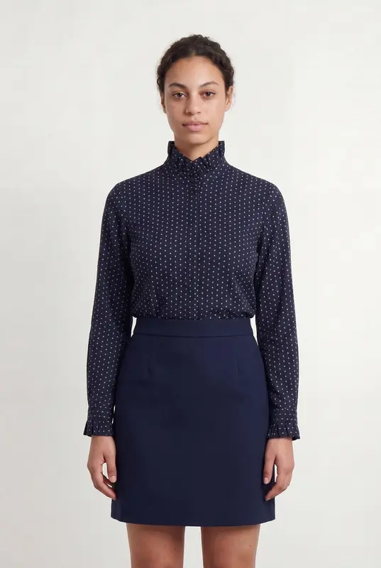 Chemise Bleu et Blanche - Taille L/40