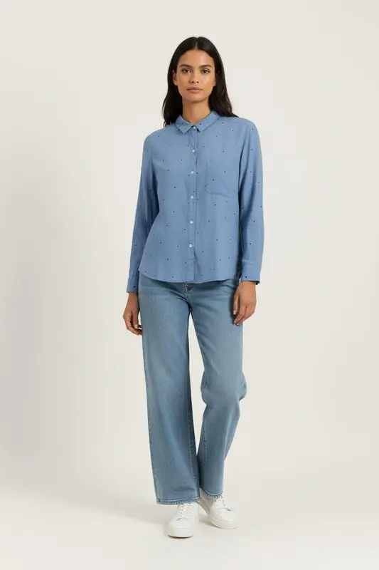 Chemise Bleue - Taille M/38