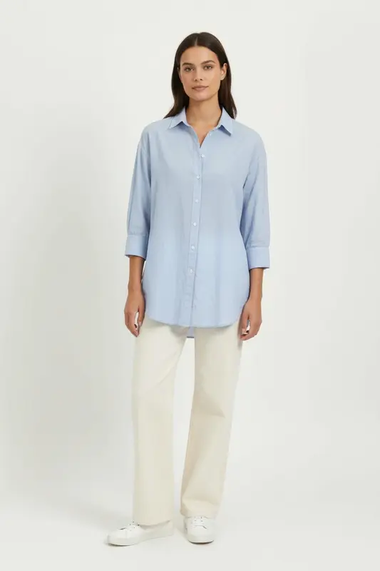 Chemise Bleue - Taille S/36 - imparfaites