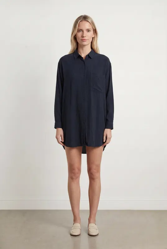 Chemise Bleue - Taille XS/34