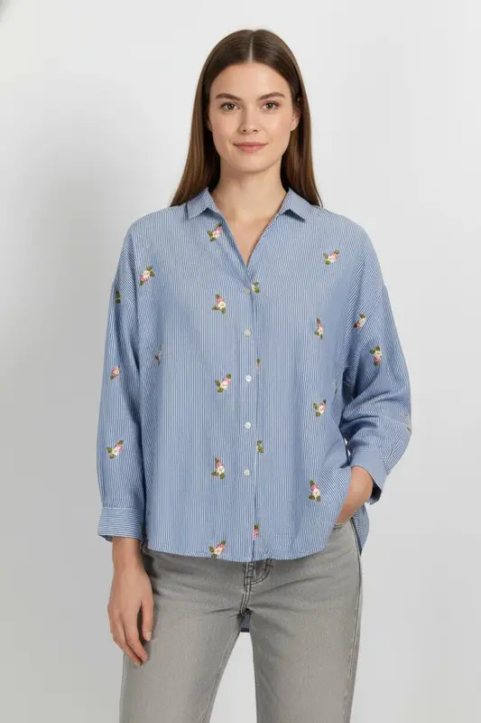 Chemise Bleue - Taille XXXL/46