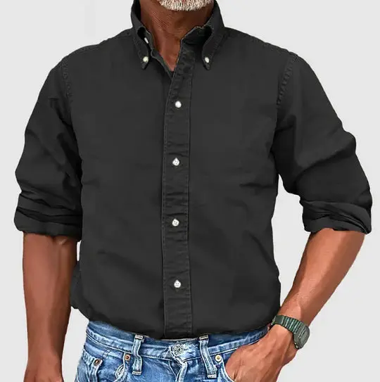 Chemise boutonnée décontractée