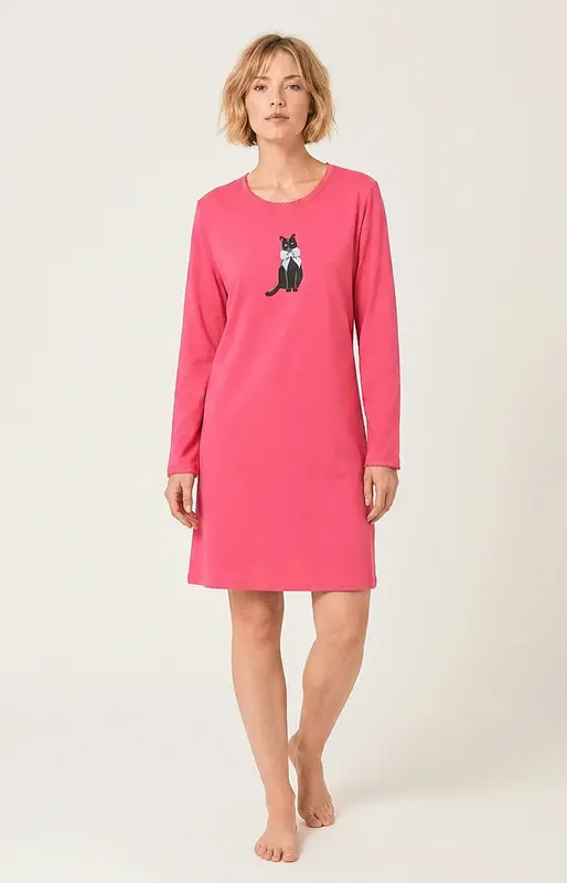 Chemise de nuit en jersey de coton - Kitty