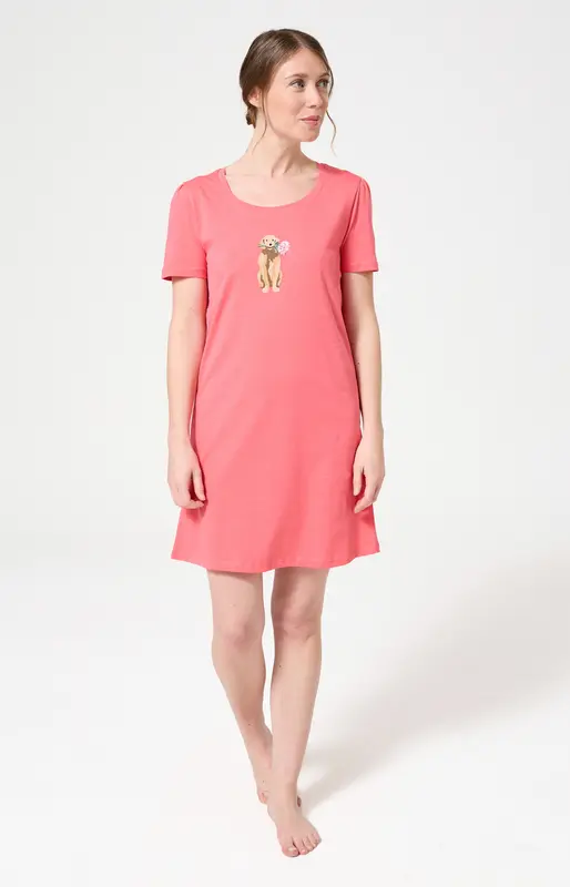 Chemise de nuit en jersey de coton - Nina