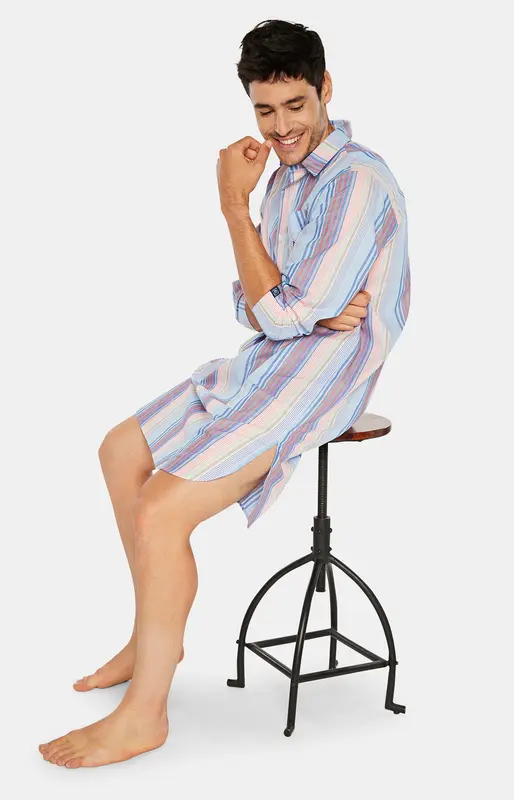 Chemise Grand Père Rayure Tampa