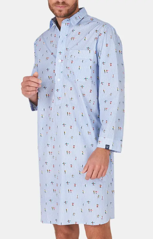 Chemise Grand-Père - Surf