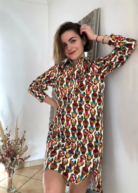Chemise Grand Père - Teddy