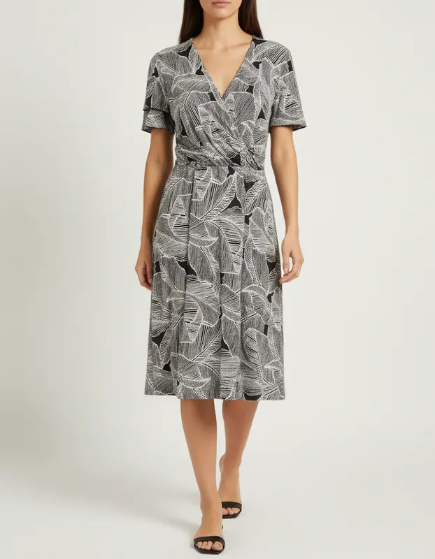 Chemise manches longues imprimé savane - M/38