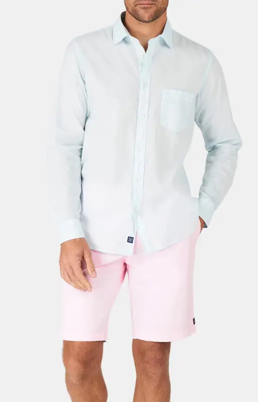 Chemise manches longues - Voile de coton Ciel