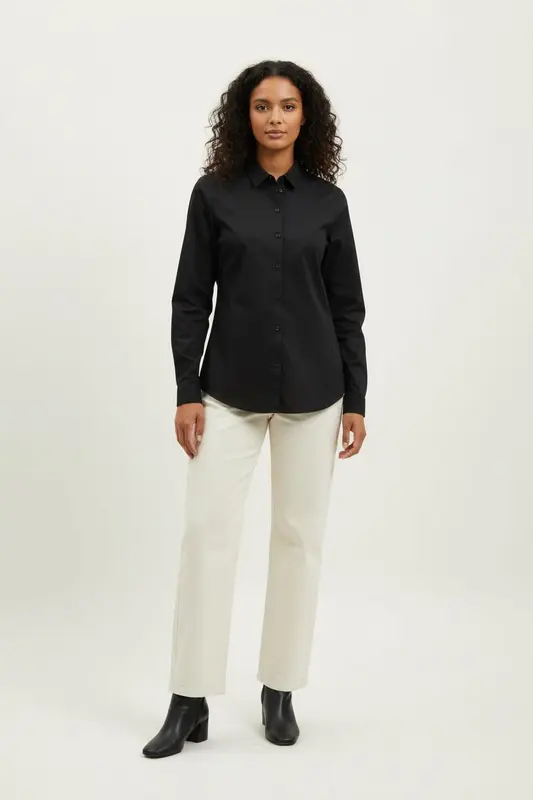 Chemise Noire - Taille XS/34
