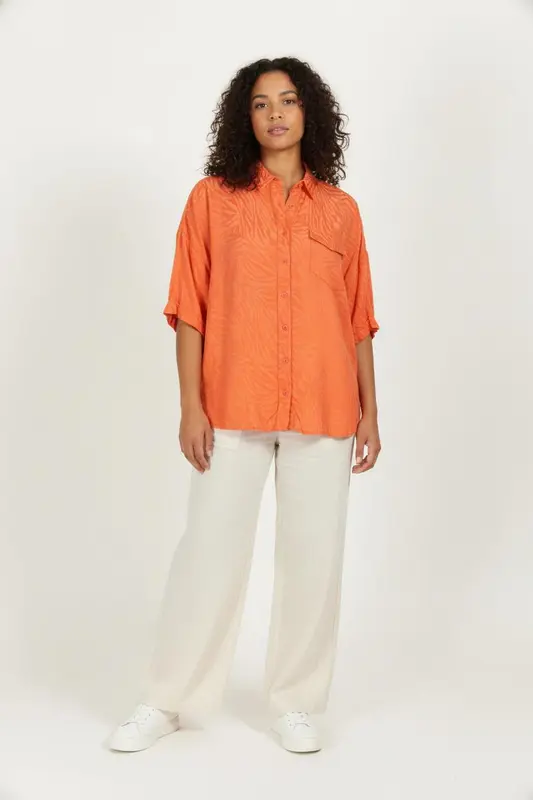 Chemise Orange - Taille M/38