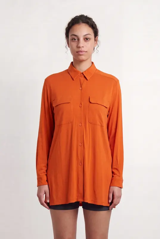 Chemise Orange - Taille XL/42