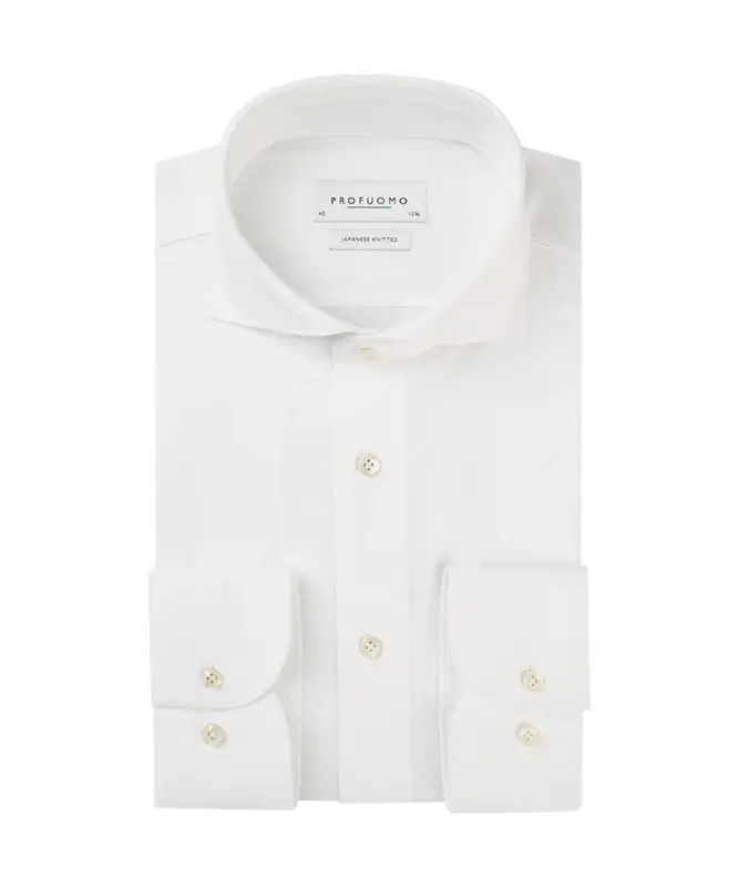 Chemise Profuomo manches longues hommes blanc