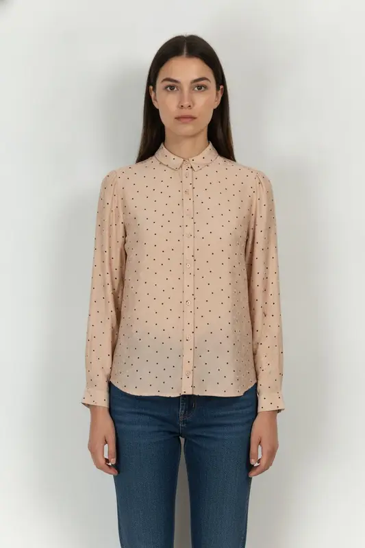 Chemise Rose et Noire - Taille XS/34